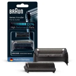 Braun Scherkopf 10B/20B 1000/2000 Series Kombipack, Für Braun Rasierer Series 1, FreeControl, CruZer