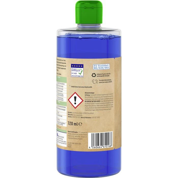 Love-Nature Allesreiniger Moonflower, Allzweckreiniger, Hypoallergen, 720 Ml – Bild 2