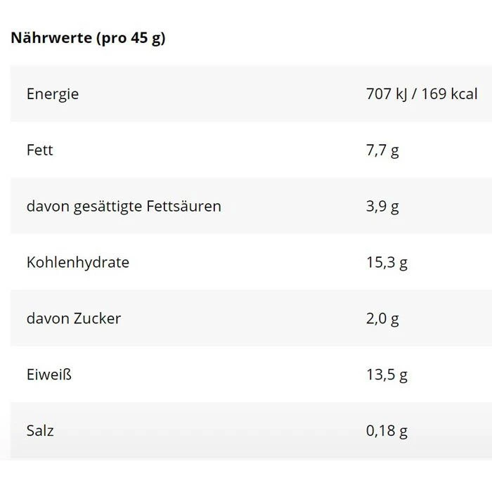 Corny Proteinriegel Protein Bar, Peanut Caramel Crunch, Je 45g, 12 Riegel – Bild 5