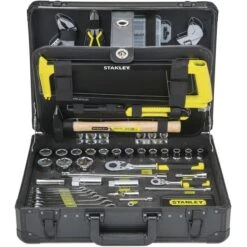 Stanley Werkzeugkoffer STMT98109-1, 142-teilig, Im Aluminium Klappkoffer