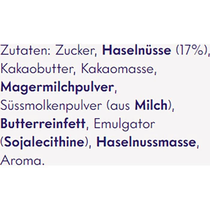 Milka Tafelschokolade Ganze Haselnüsse, Großtafel, 270g – Bild 3