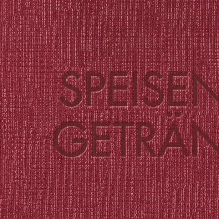 Sigel Speisekarte SM112, Speisen & Getränke, A4, Kunststoff, Erweiterbar, Bordeauxrot, 5 Stück – Bild 4
