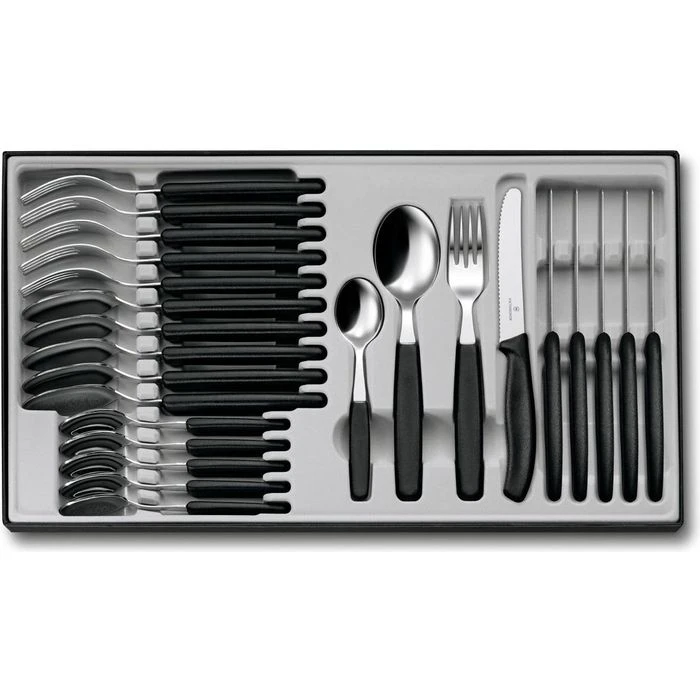 Victorinox Besteckset Swiss Classic 6.7833.24, 6 Personen, Edelstahl/Kunststoff, 24-teilig