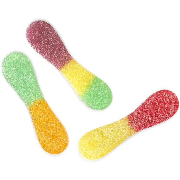 Red-Band Fruchtgummis Zungen Super Sauer, 1,2kg, In Dose – Bild 2