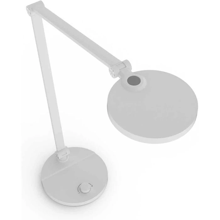 FeinTech Schreibtischlampe LTL00120 LED, Dimmbar, Standfuß, Weiß – Bild 3