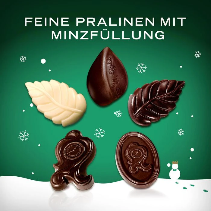 Nestlé® Nestle After-Eight Adventskalender Big Ben, Pfefferminzpralinenmischung, 185g – Bild 2