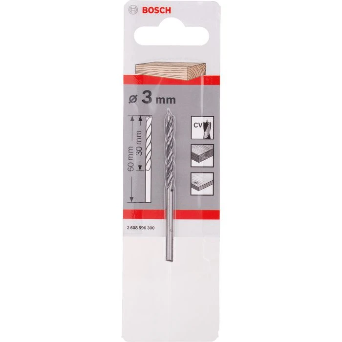 Bosch Bohrer 2608596300, Professional, 3 X 61mm, Holzbohrer – Bild 2