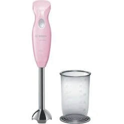 Bosch Stabmixer MSM2410K, CleverMixx Fun, Edelstahl, 400 Watt, Gentle Pink