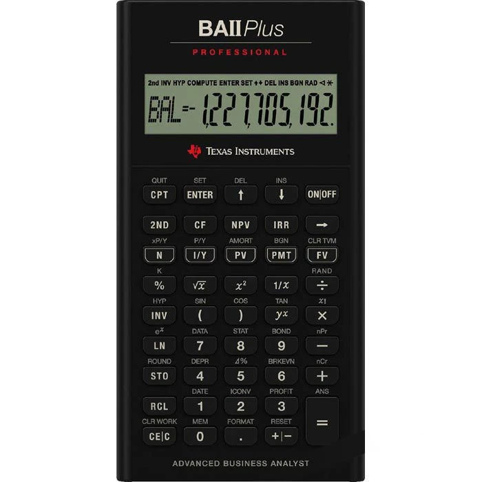 TI BA II Plus Professional Texas Instruments Finanzrechner