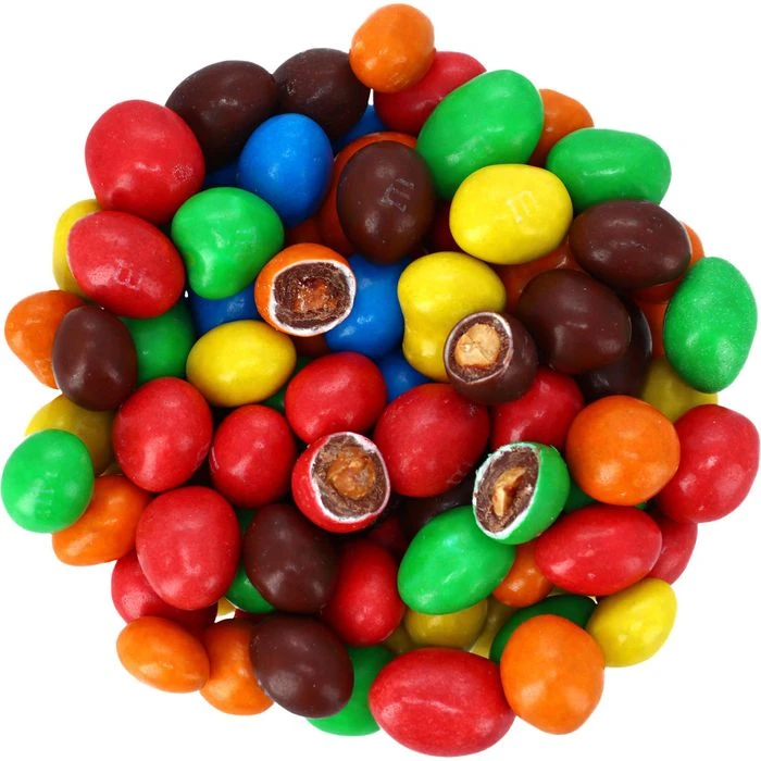 M&Ms Schokobonbons Peanut, Party Pack, Erdnüsse In Milchschokolade, 1kg – Bild 2