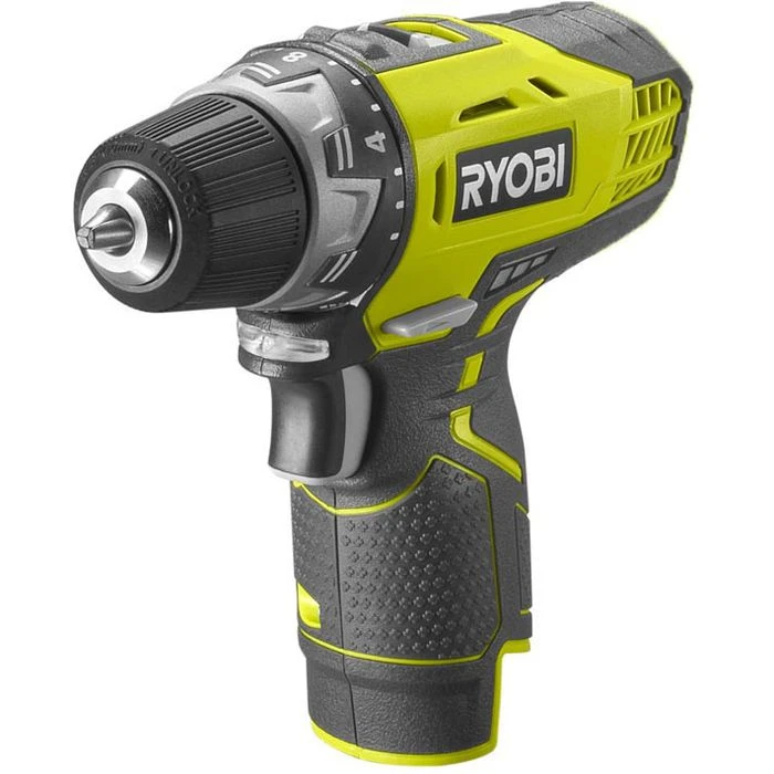 Ryobi Akku-Bohrschrauber R12DD-220S, 12V / 2,0Ah, Mit 2 Akkus, Ladegerät Und Tasche – Bild 2