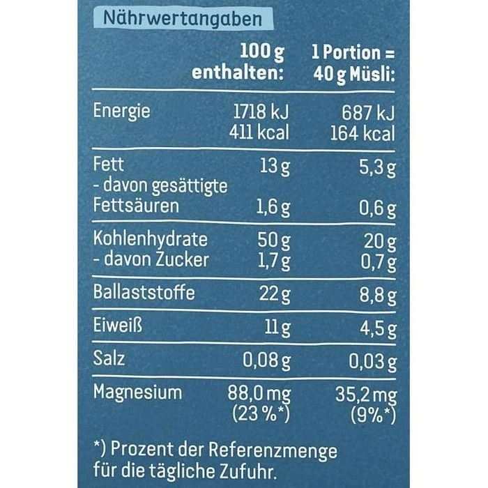 Dr. Oetker Dr.Oetker Müsli Vitalis SuperMüsli Knusper Pur, Ohne Zuckerzusatz, 420g – Bild 6