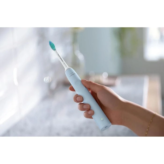Philips Elektrische-Zahnbürste Sonicare HX3651/12, 2100 Series, 1 Putzmodus – Bild 2
