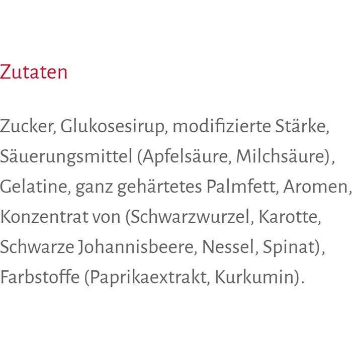 Red-Band Fruchtgummis Zungen Super Sauer, 1,2kg, In Dose – Bild 3