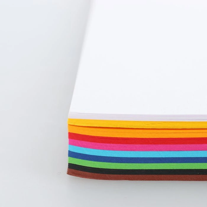 Perfect-ideaz Tonpapier A4, 10 Farben Sortiert, 130g/m², 100 Blatt – Bild 3