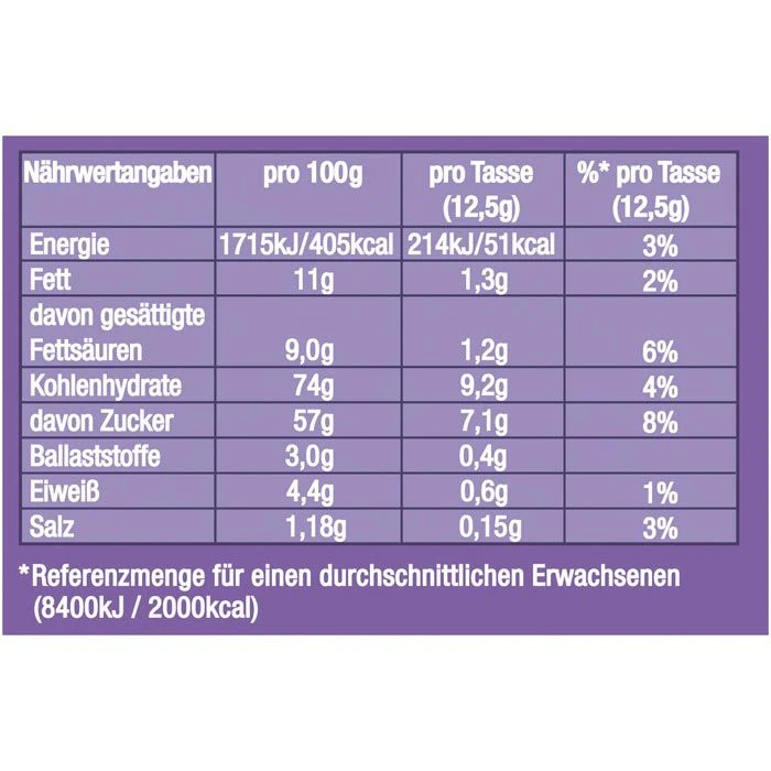 Jacobs Kaffee Cappuccino Milka Choco, Instant-Kaffee, Mild, 500g – Bild 5