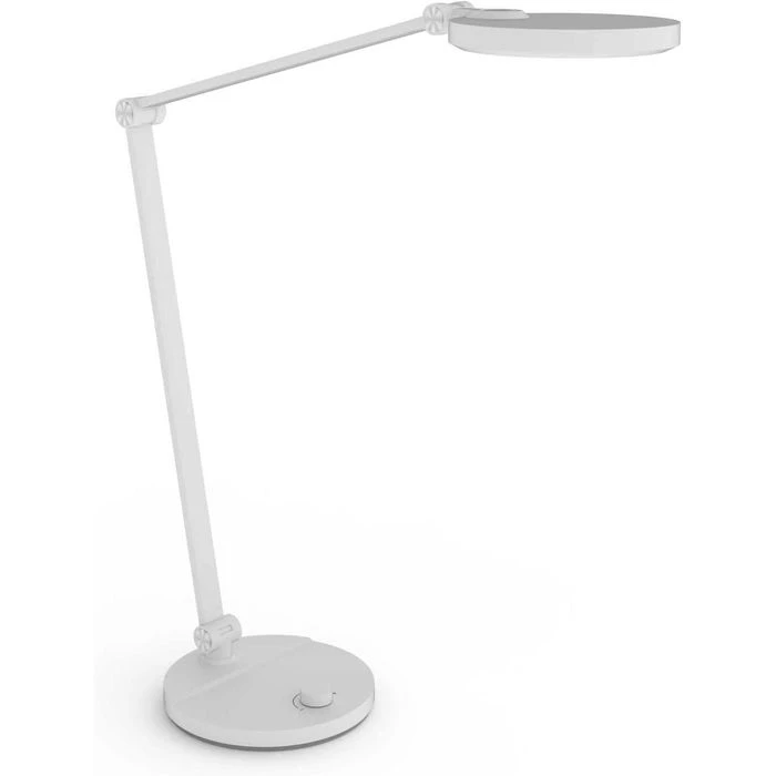 FeinTech Schreibtischlampe LTL00120 LED, Dimmbar, Standfuß, Weiß – Bild 6