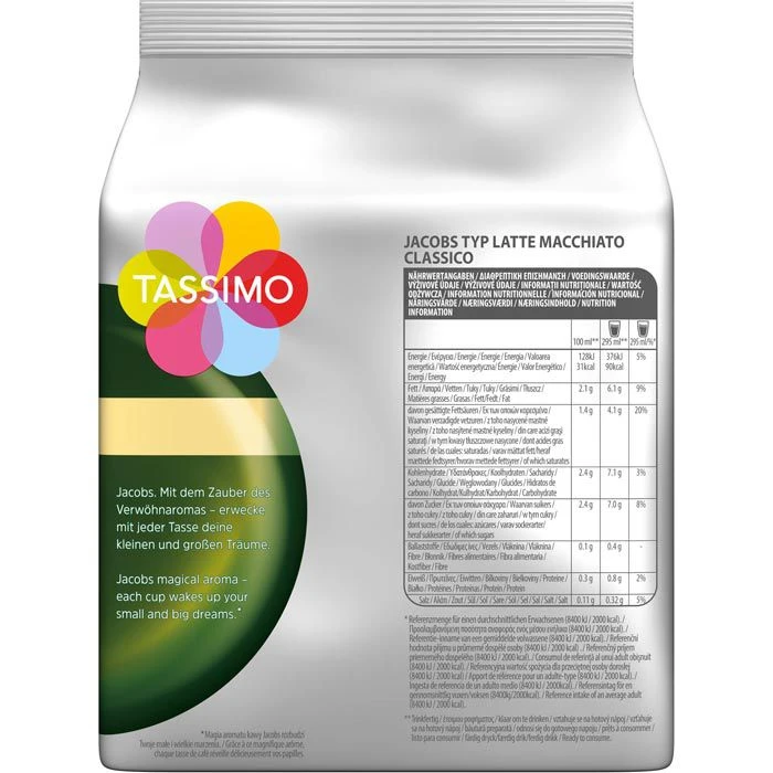 Tassimo Kaffeekapseln Jacobs Latte Macchiato, Classico, 16 Kapseln – Bild 4
