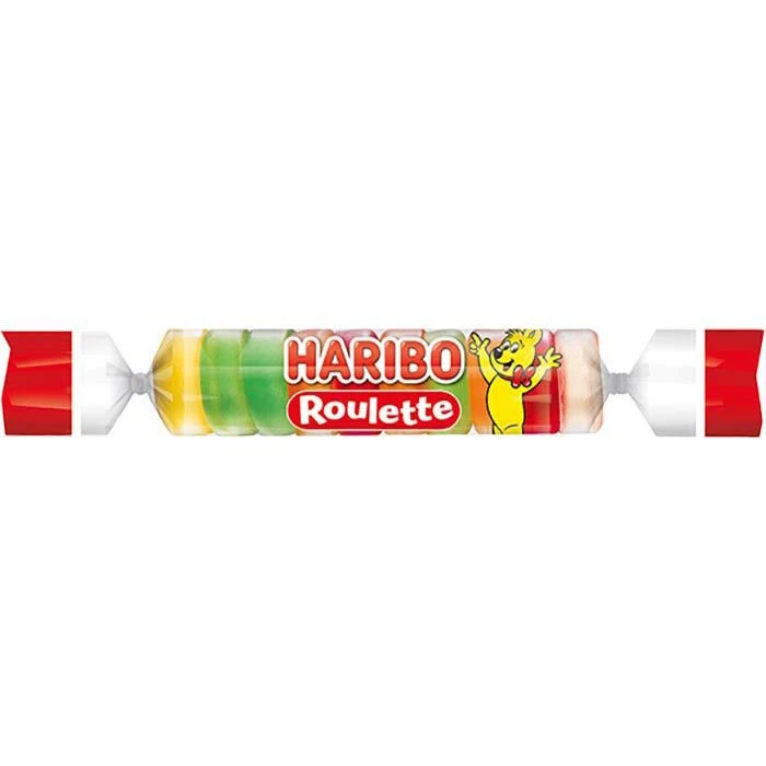 Haribo Fruchtgummis Roulette, 50 Rollen A 10 Stück – Bild 2
