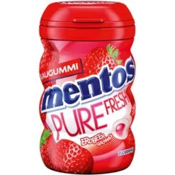 Mentos Kaugummis Pure Fresh Erdbeere, 35 Dragees